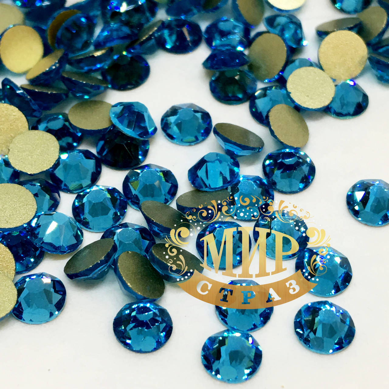 

Стразы Xirius Crystals, цвет Aquamarine ss20 (4,6-4,8мм), 100шт, Серебристый