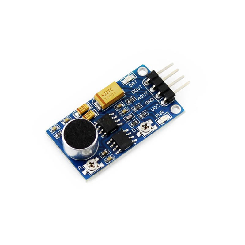 

Датчик звуку Sound Sensor (цифровий і аналоговий вихід) Waveshare