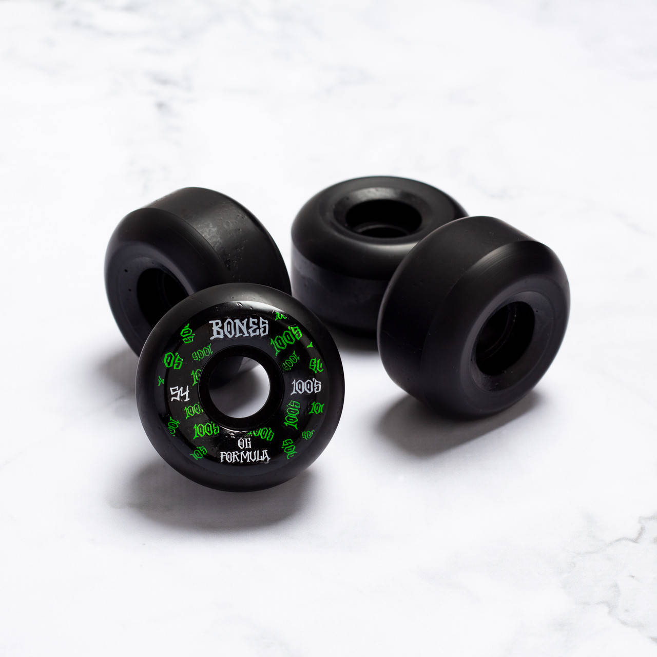 

Колёса для скейта Bones V5 Sidecut OG Formula Black/Green 54мм