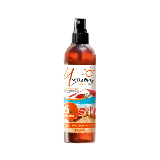 

Масло-спрей для интенсивного загара SPF 6