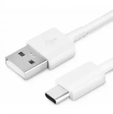 

Зарядный кабель USB Type-C 0,5м Белый. DATA кабель