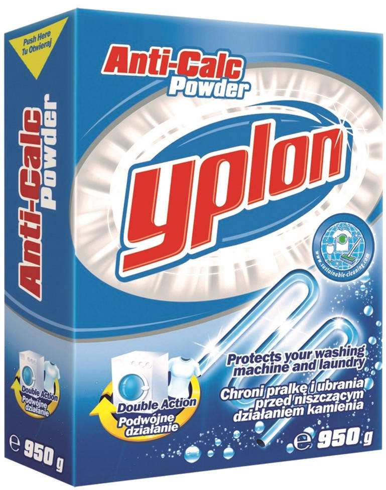 

Порошок против накипи в стиральных машинах 950 г Yplon 3179630005901