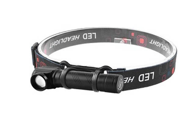 

Налобный фонарик W01-T6 zoom + магнит + USB зарядка + 4 режима, Черный