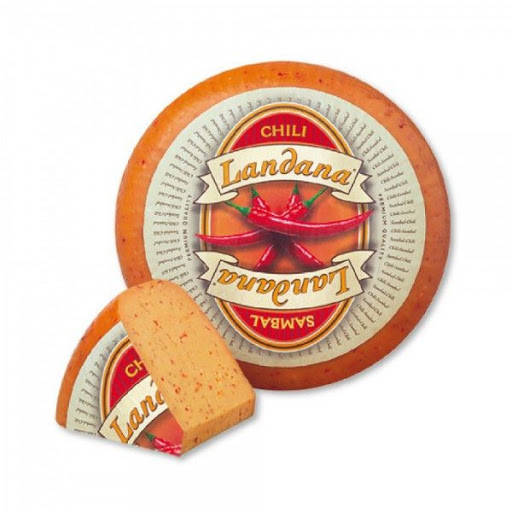 

Сыр гауда чили - самбал Landana Chili Sambal 50% 300 г