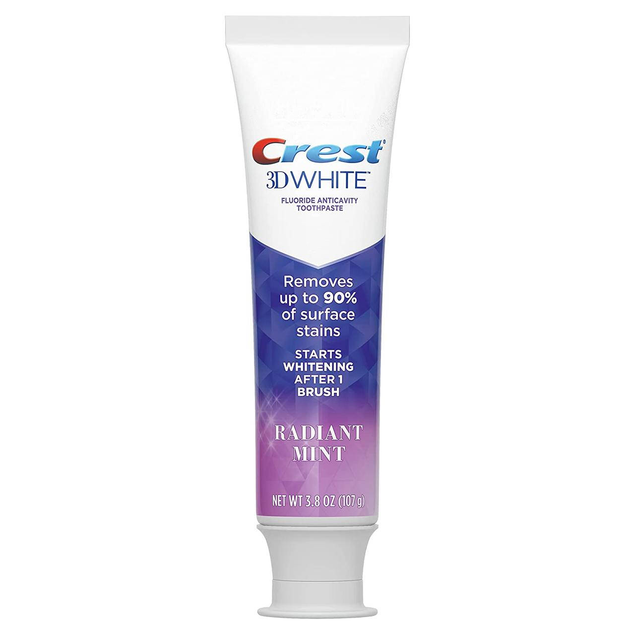 

Відбілююча зубна паста Crest 3D White Radiant Mint, (107 g)