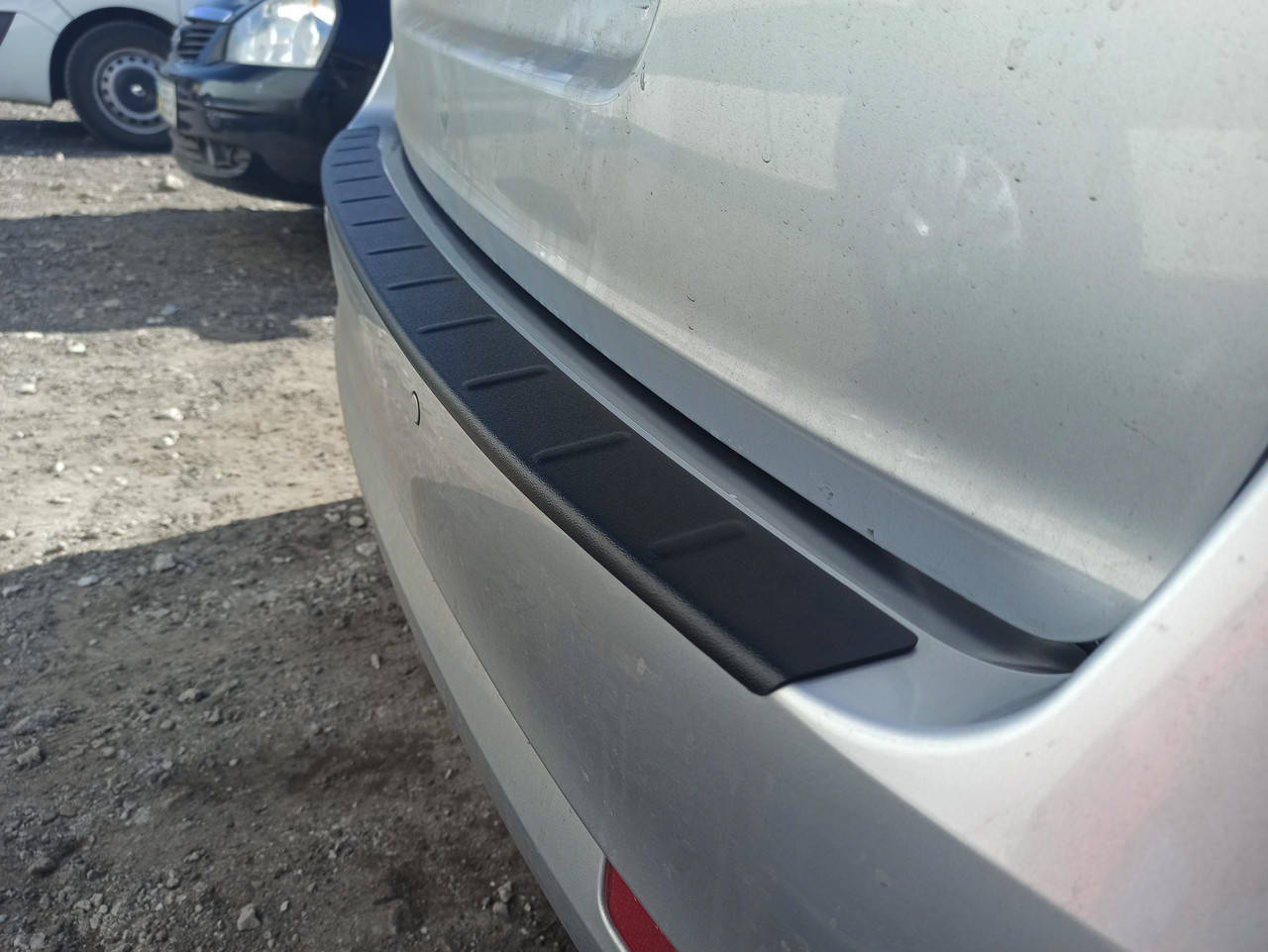 

Защитная накладка на задний бампер Skoda Octavia A5 Combi (2009-2013), Черный