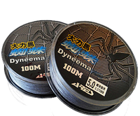 

Шнур ARES Dyneema Spider 100м 1,0Lb 0,165мм 9,20 kg grey, Серый
