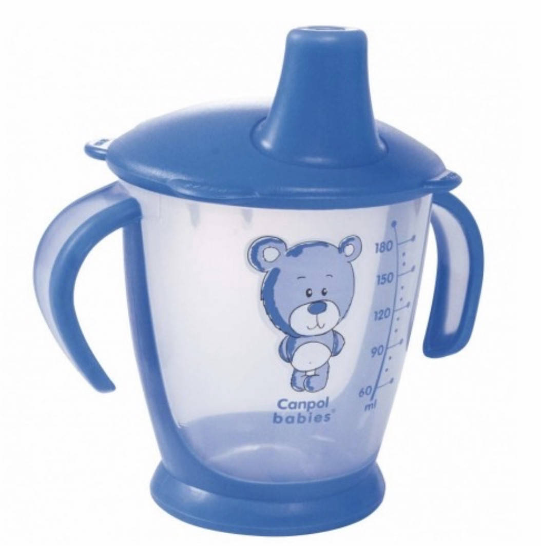 Кружка непроливайка "Друг ведмедик" 180 мл,Canpol babies 31/500