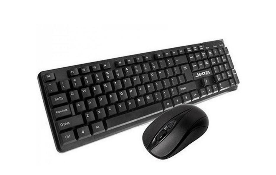 

Проводная клавиатура и мышь комплект JEDEL COMBO G10+, Черный