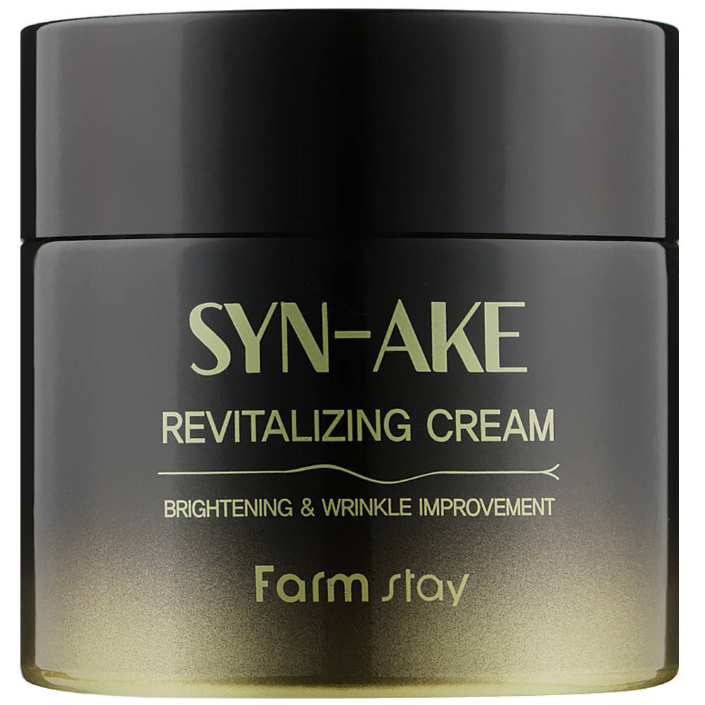 

Восстанавливающий крем для лица с змеиным пептидом FarmStay Syn-Ake Revitalizing Cream 80 г