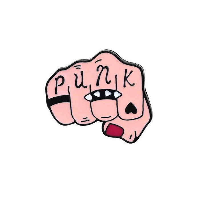 

"Кулак панк Punk" значок (пин) металлический