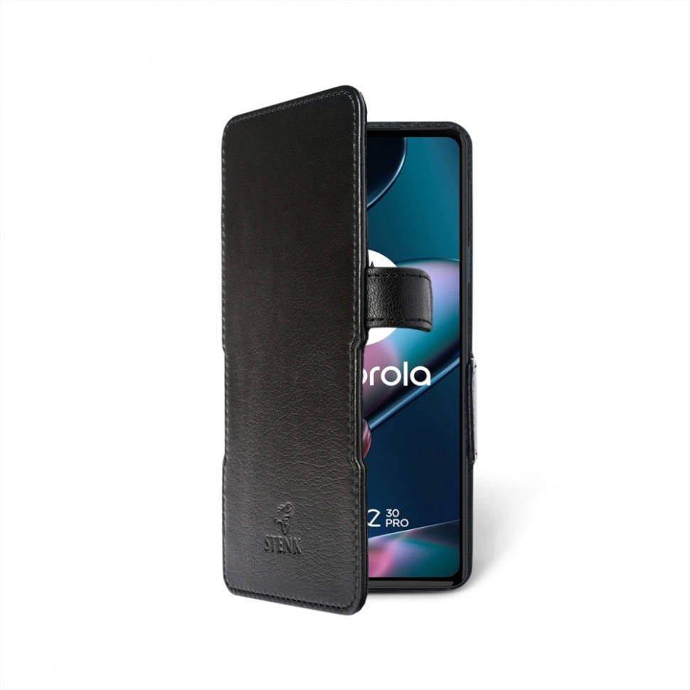 

Чехол книжка Stenk Prime для Motorola Edge 30 Pro Чёрный, Черный