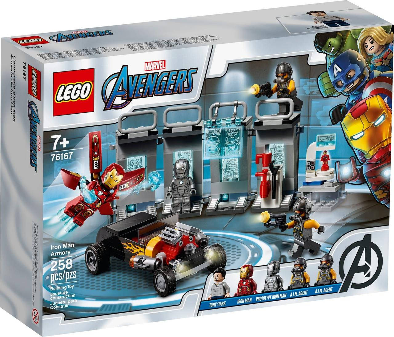 

LEGO® 76167 Marvel Super Heroes - Оружейная Железного человека