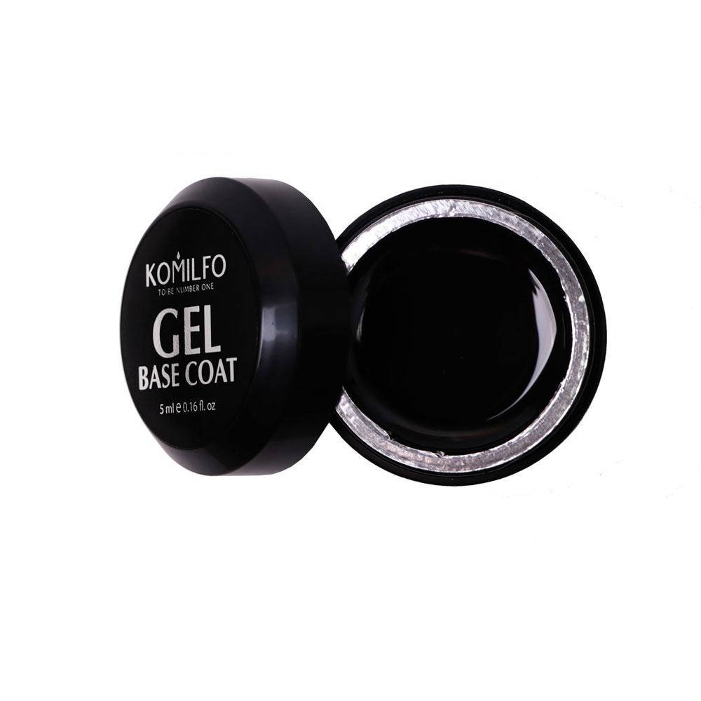 

Гель-база Komilfo Gel Base Coat — основа-корректор для гель-лака без кисточки, 5 мл