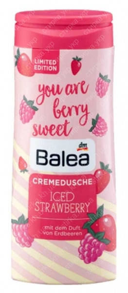 

Гель для душа Balea Iced Strawberry 300 мл
