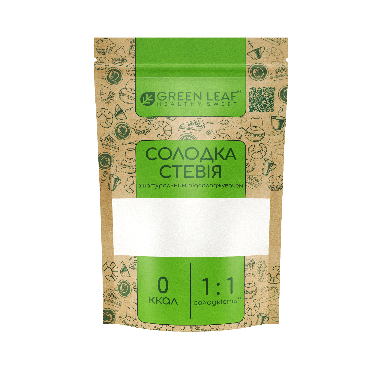

Green Leaf Сладкая Стевия, заменитель сахара 300г