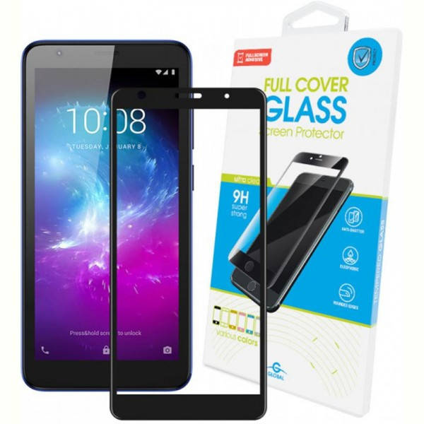 

Защитное стекло Global для ZTE Blade L8 Full Glue Black (1283126502705), Черный