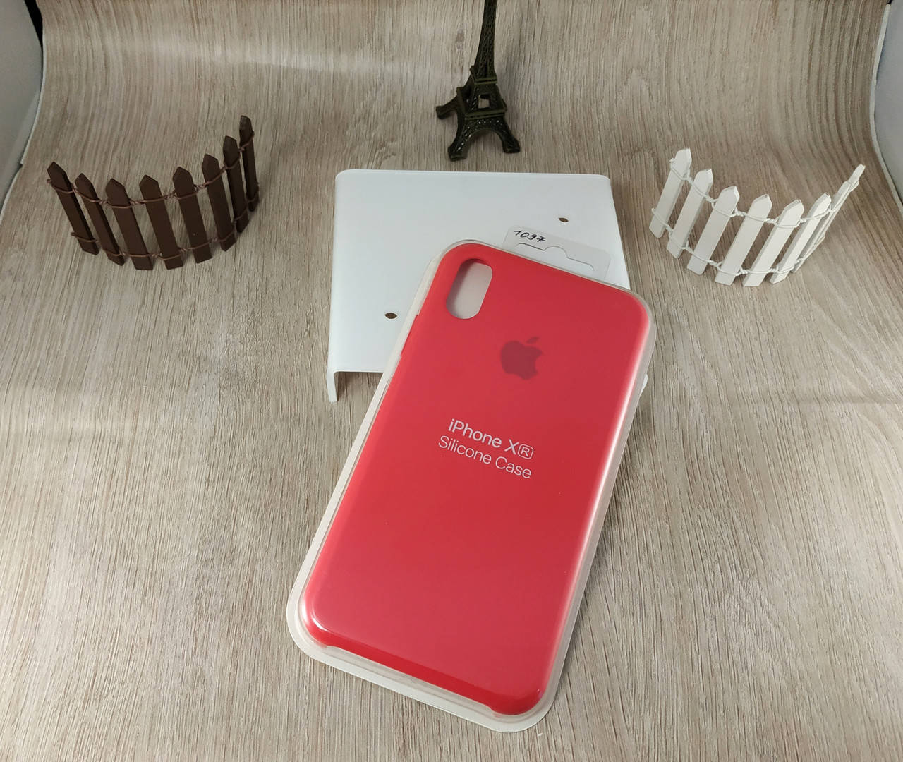 

Оригинальный силиконовый чехол для Apple iPhone Xr - Soft Touch - красный