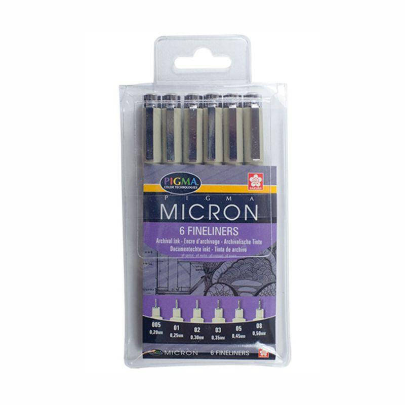 

Набор линеров PIGMA Micron 6шт., Sakura