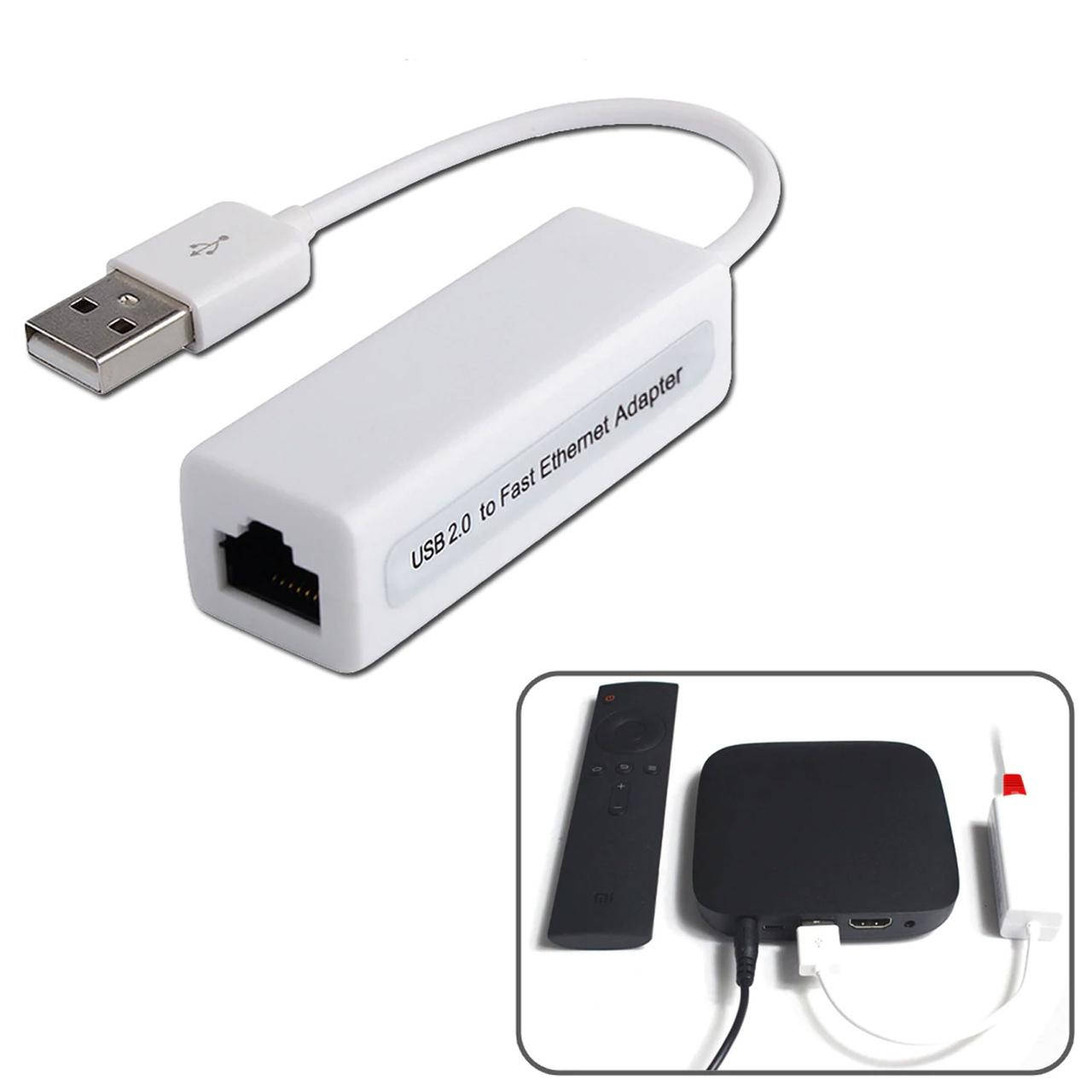 

Сетевая карта USB (USB to LAN) Ethernet RTL8152 для Android TV MiBox Планшетов Win 7 8 10 XP