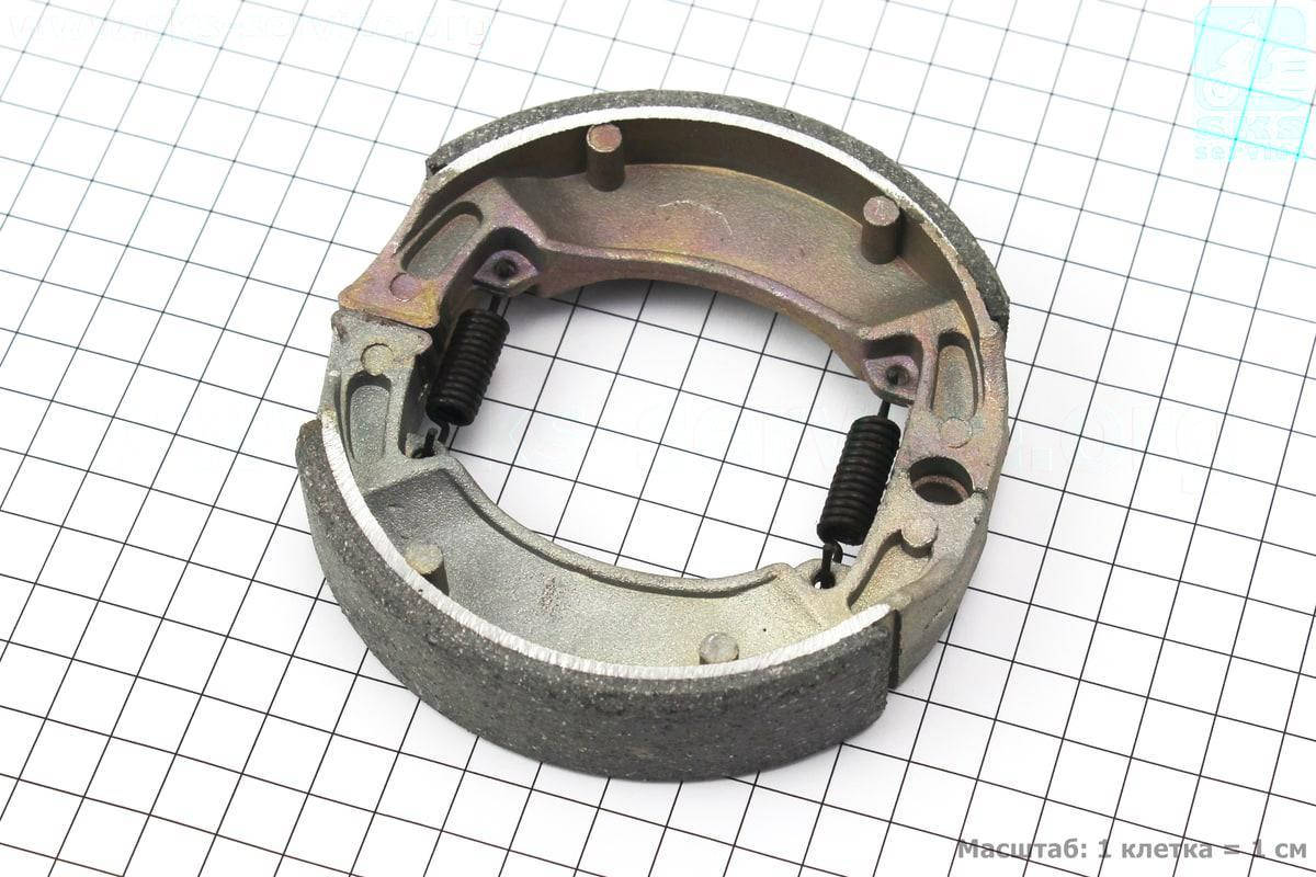 

Колодки тормозные задние барабанные на скутер 4 т