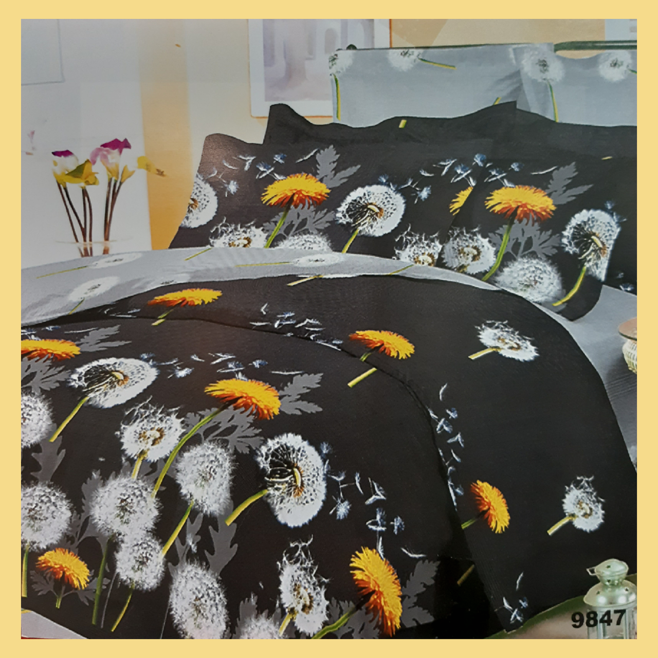 

Постільна білизна Ранфорс, Черный