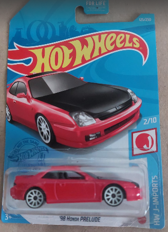 

Машинка Hot Wheels '98 Honda Prelude