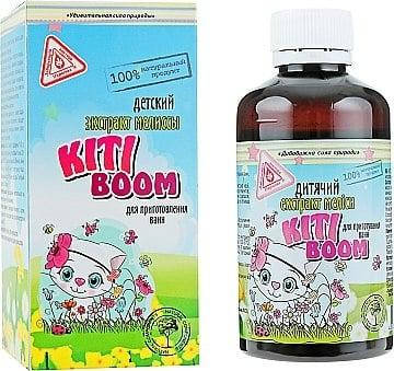 

Детский экстракт мелиссы для приготовления ванн Kiti Boom, 200 мл