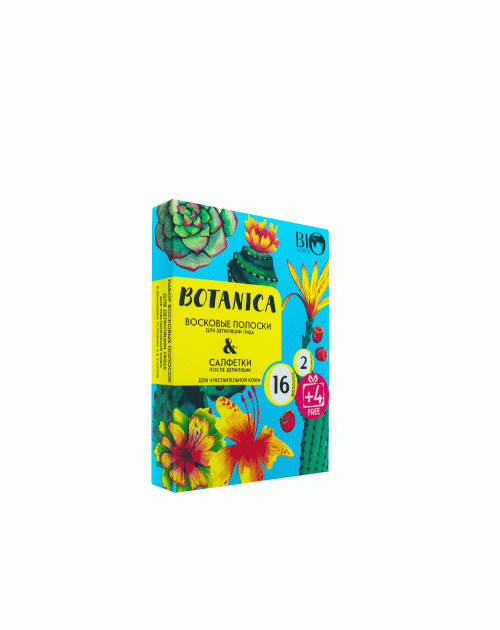 

Набор для депиляции лица для чувствительной кожи BioWorld Botanica (16шт + 4шт)