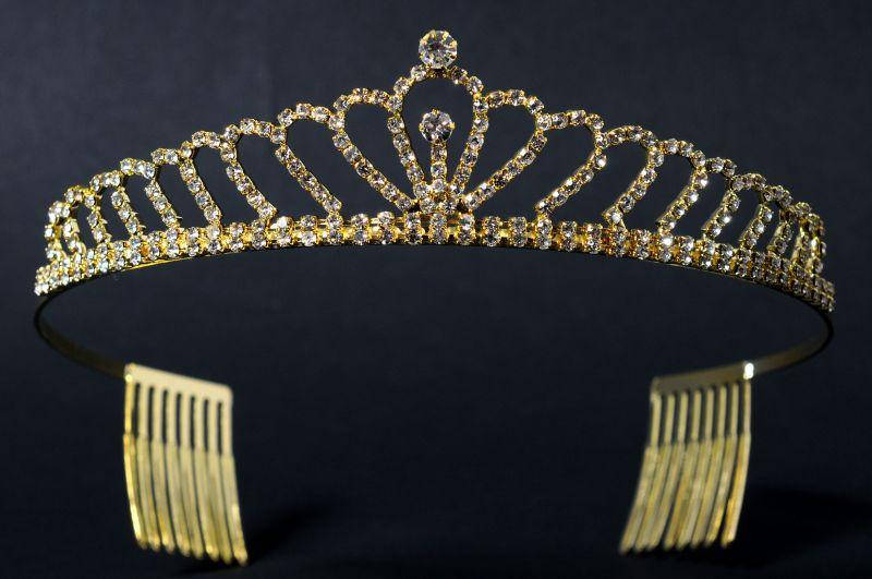 

Топ! Корона свадебная на голову для Невесты HA1500 G