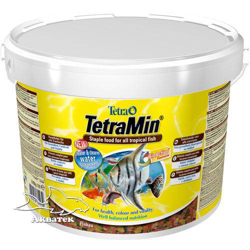 

Корм Tetra Min 10 л, 2100 грамм,код 769939