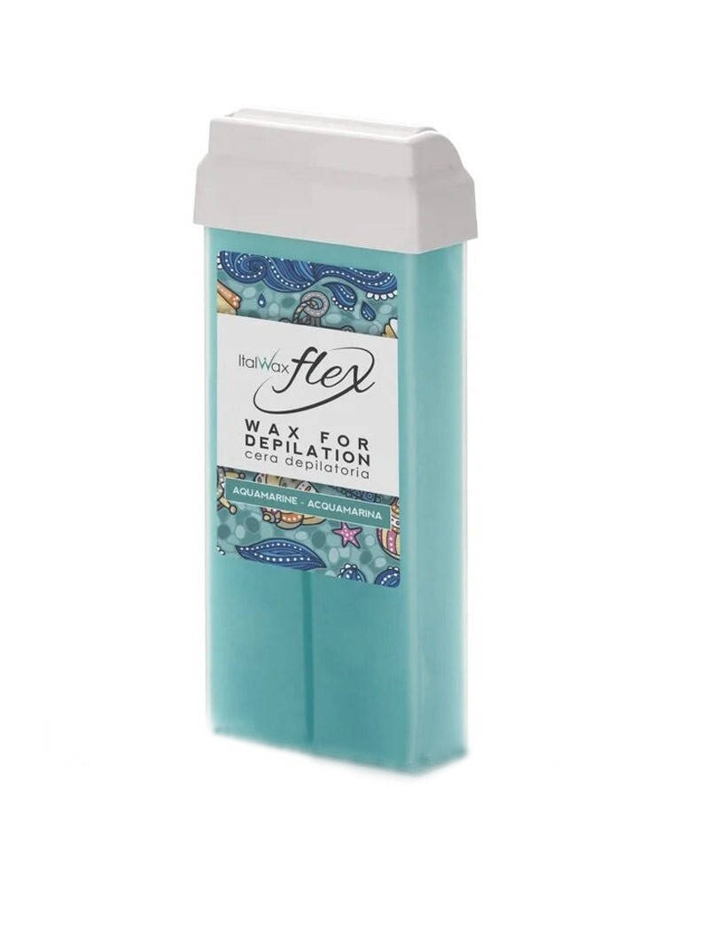 

Теплый воск в картридже для депиляции ItalWAX FLEX, Аквамарин, 100 мл