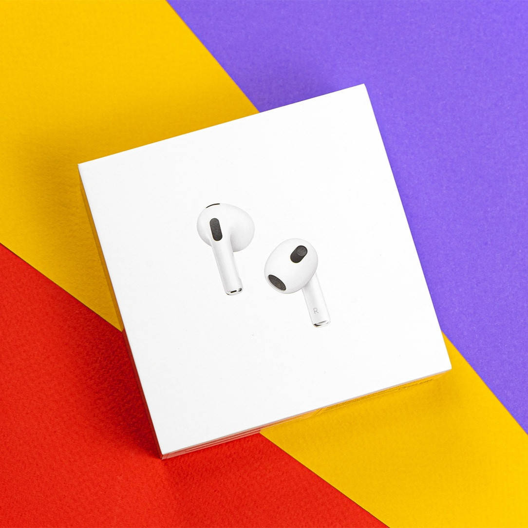 

Apple Airpods 3 беспроводные наушники для iPhone, Android, Белый