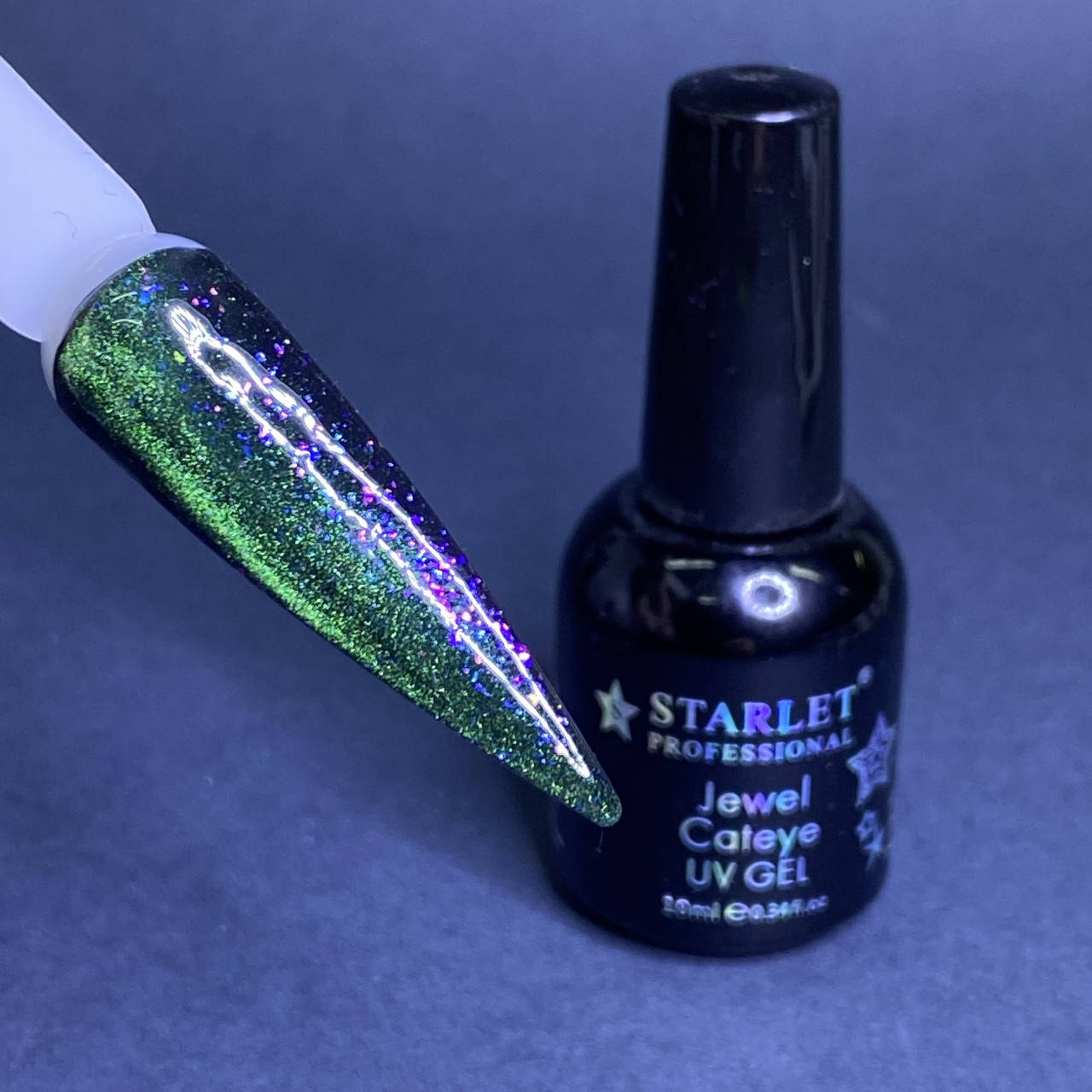 

Гель-лак кошачий глаз магнитный для ногтей Starlet Professional Jewel Cateye №04 10мл