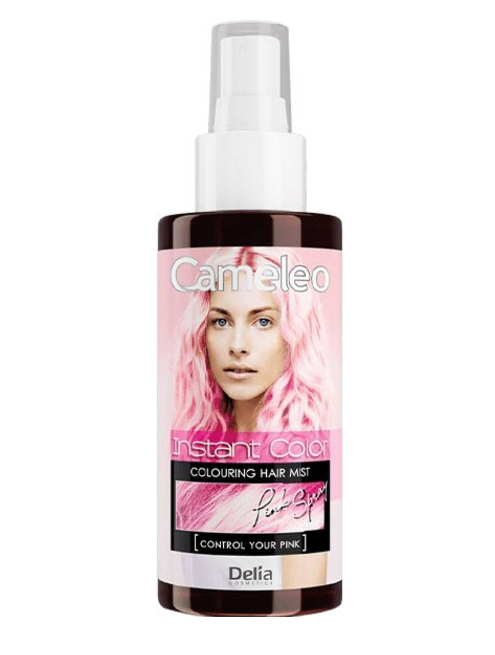 

Оттеночный спрей для волос Delia Cosmetics Розовый 150 мл .