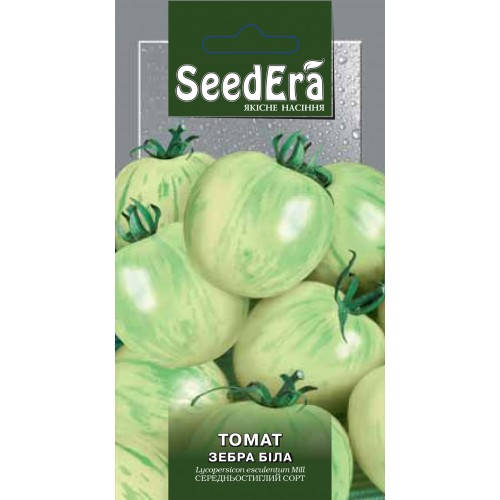 

Семена Томат индетерминантный Зебра Белая 0,1 грамма SeedEra