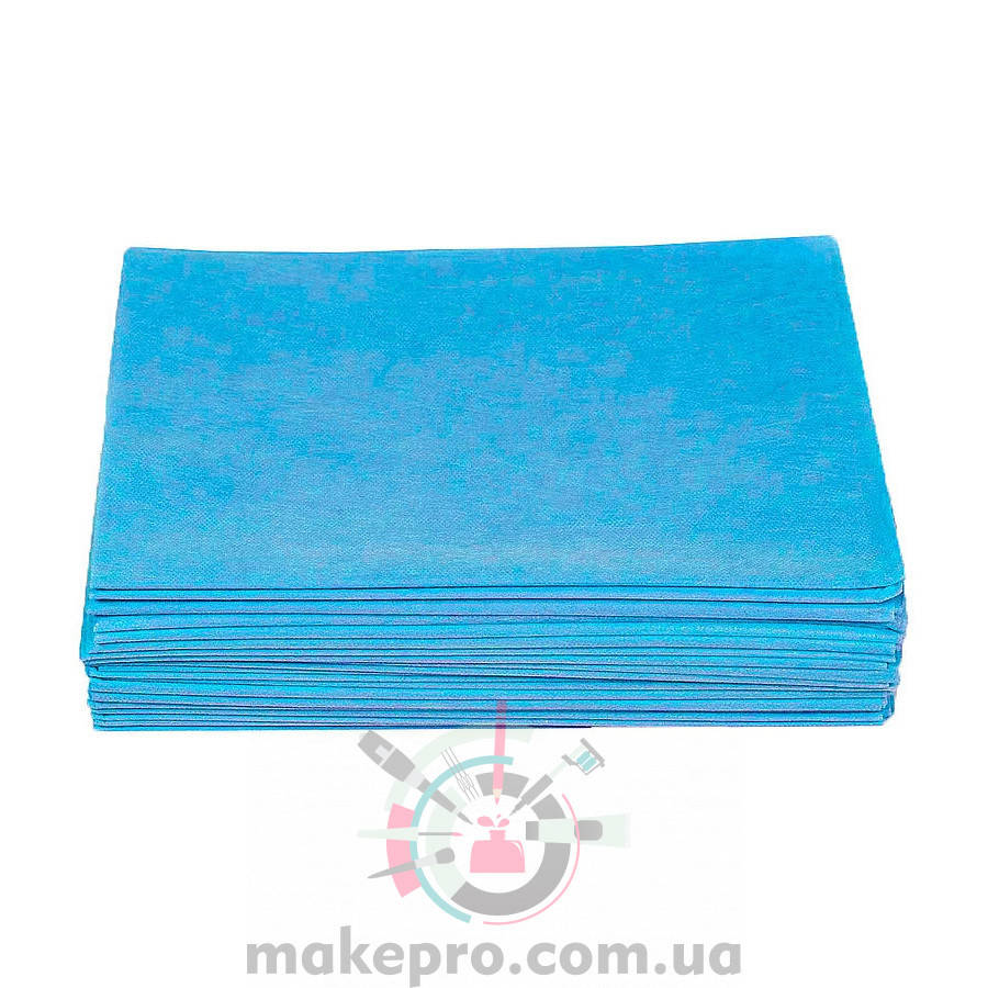 

Одноразовая простынь (голубая)