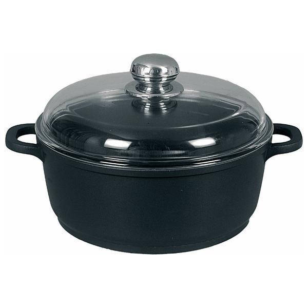 

Кастрюля Maestro (Cast) ,ст.крыш./5,8л, Черный