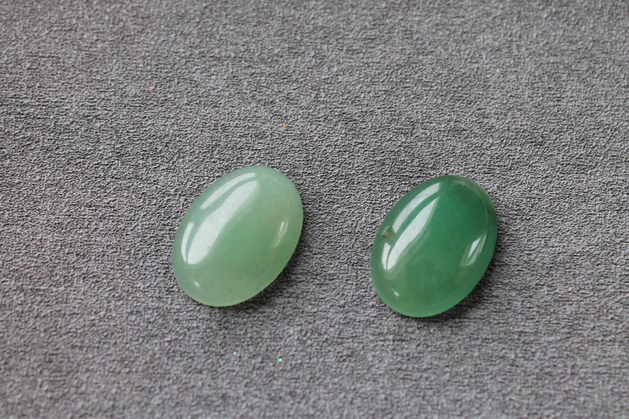 

Кабошон нефрит, 18\25 мм, 1 шт