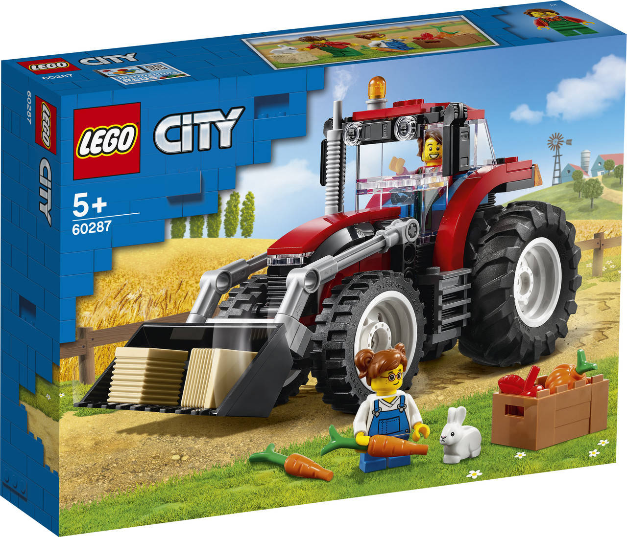 

Конструктор LEGO City Трактор 60287, Разные цвета