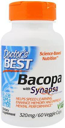 

Бакопа (Bacopa With Synapsa) 320 мг 60 капсул