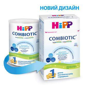 

Детская сухая молочная смесь HIPP Combiotiс 1 с рождения 500 гр