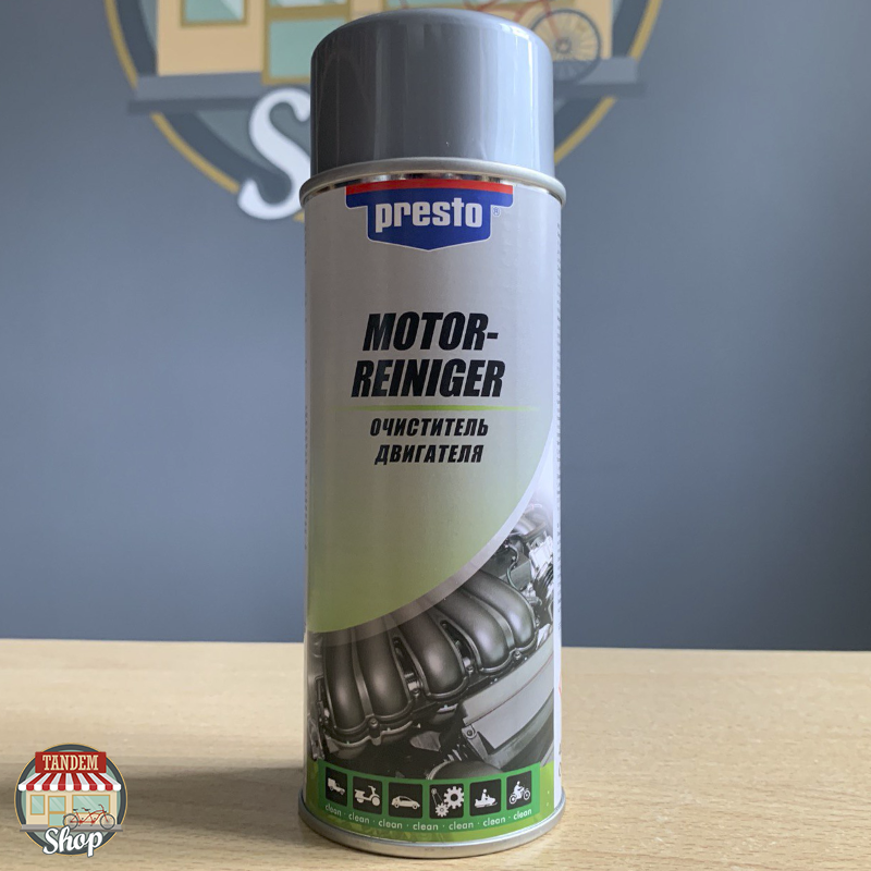 

Очиститель двигателя Presto Motor-Reiniger, 400 мл Аэрозоль