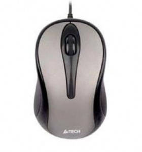 

Мышь A4Tech N-350-1 V-TRACK Glossy Grey USB, Серый
