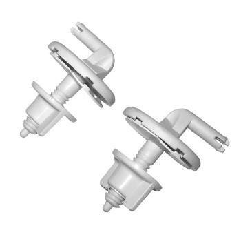 

Крепление крышки унитаза President пластиковое, Белый