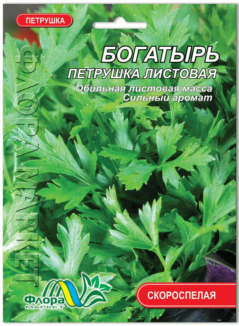 

Семена петрушка листовая Богатырь 2г. Флора маркет 10г.