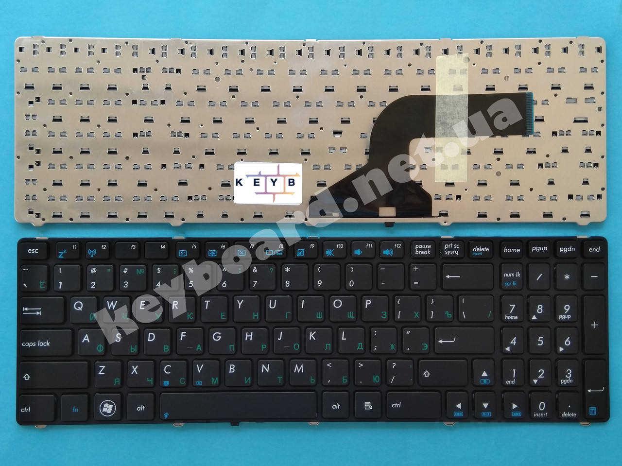 

Клавиатура для ноутбука Asus K53SV, K53, Черный