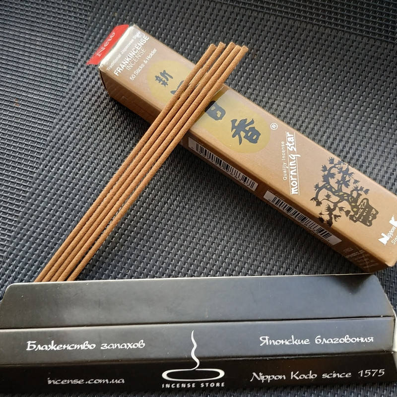 

Пахощі Японські Nippon Kodo Пробник Frankincense - Ладан 010121