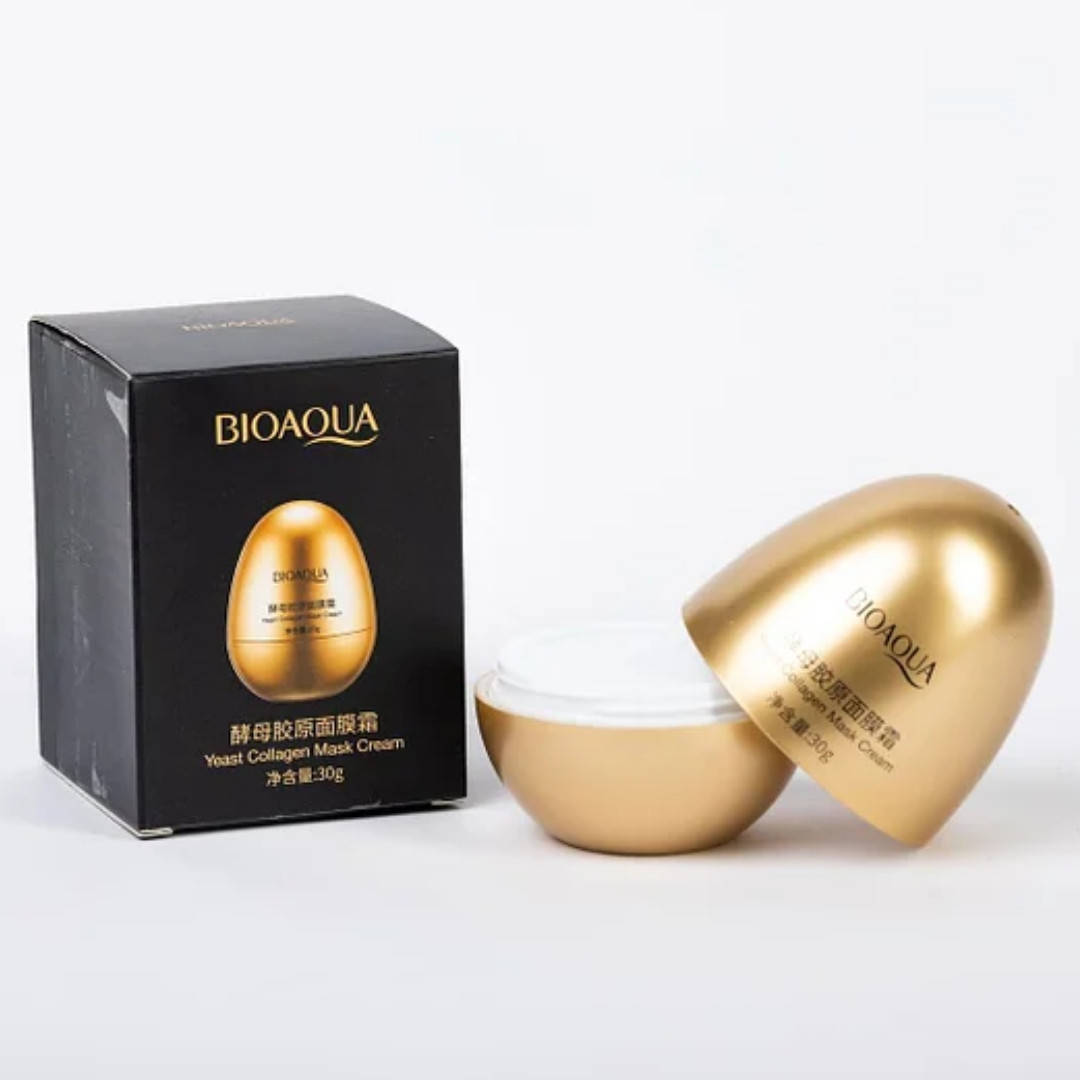 

Крем-маска с протеином яичного белка Bioaqua Egg Collagen Cream Mask