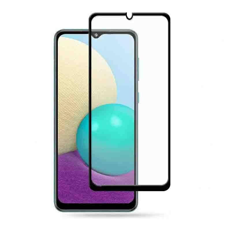 

Защитное стекло для ZTE BLADE A51 на весь экран клеится Full Glue черный 5D